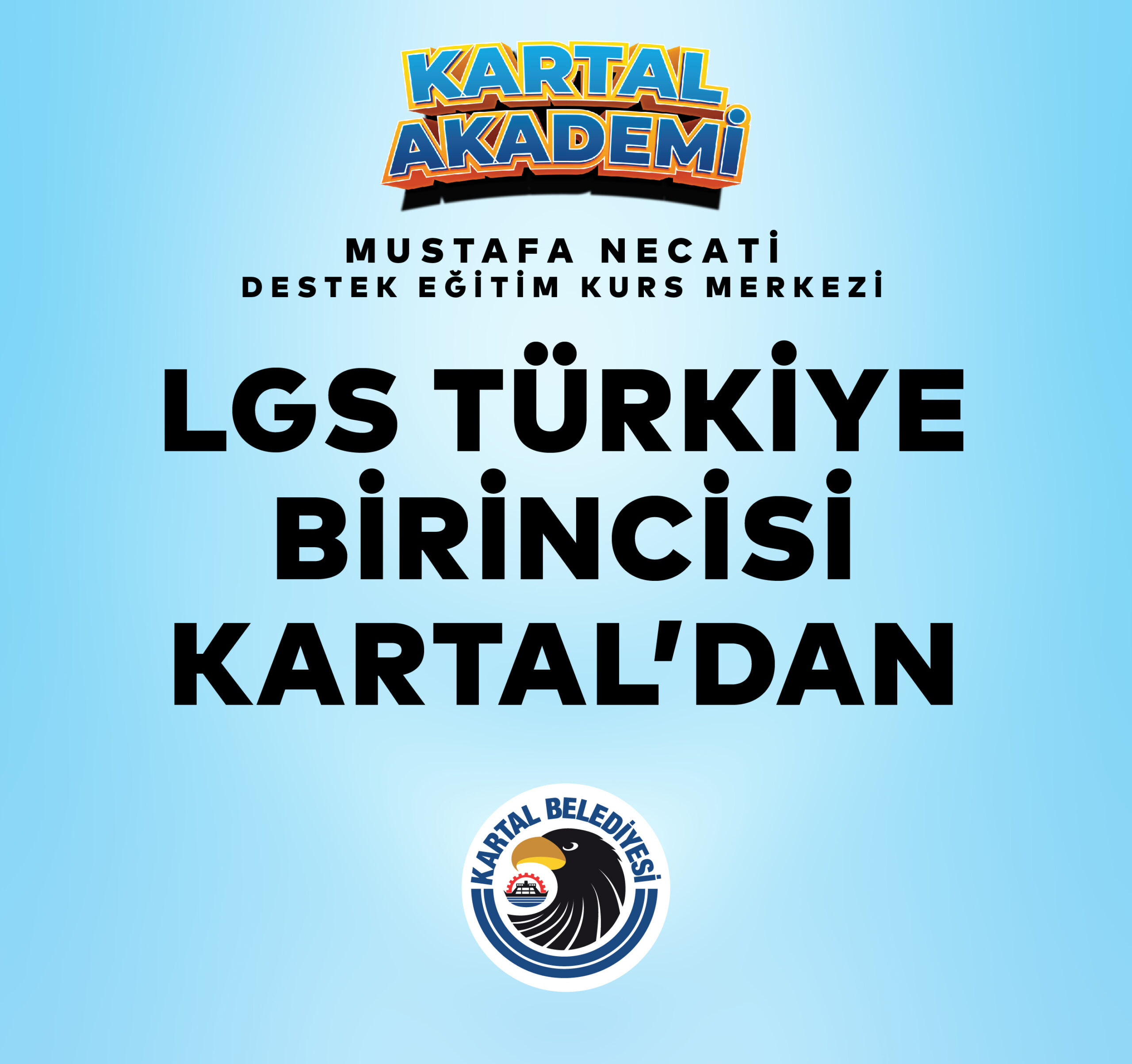 LGS Türkiye Birincisi Kartal’dan