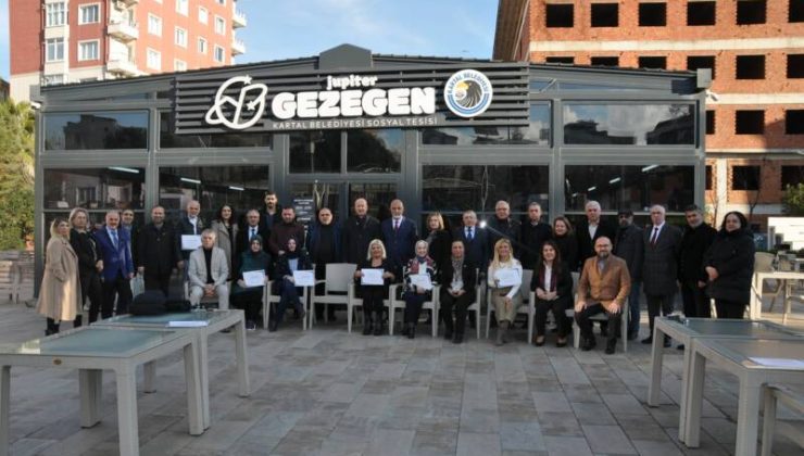 MUHTARLAR BASIN EMEKÇİLERİNİ AĞIRLADI