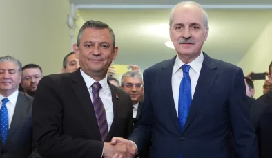 TBMM Başkanı Numan Kurtulmuş, yeni anayasa için ziyaretlere başladı.