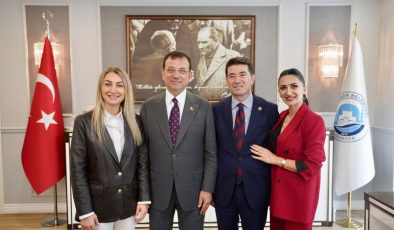 AHMET KAYA’YI MAKAMINDA TEBRİK ETTİ