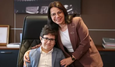 Başkan Köymen koltuğunu çocuklara devretti