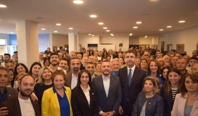 GÖKHAN YÜKSEL, CHP KARTAL’I ZİYARET ETTİ