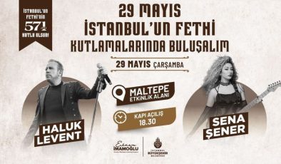 İSTANBUL’UN FETHİ MALTEPE’DE KUTLANIYOR
