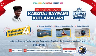 KARTAL BELEDİYESİ’NDEN ‘KABOTAJ BAYRAMI’NIN RUHUNA YAKIŞIR KUTLAMA