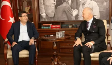 ABHAZYA TÜRKİYE TEMSİLCİSİ AVİDZBA, BAŞKAN ÇERKEZ’İ ZİYARET ETTİ