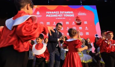 ‘YUVAMIZ İSTANBUL’ MEZUNİYET TÖRENİNDE KONUŞTU