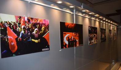 15 Temmuz Demokrasi ve Milli Birlik Günü” Sergisi Başladı