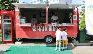 MOBİL HALK BÜFE ERTUĞRUL GAZİ PARKI’NDA HİZMETTE
