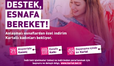 Kartal Esnafından Kadın ve Ailelere Destek