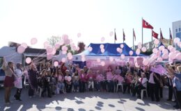 Kartal’da Pembe Balonlar Umut İçin Yükseldi