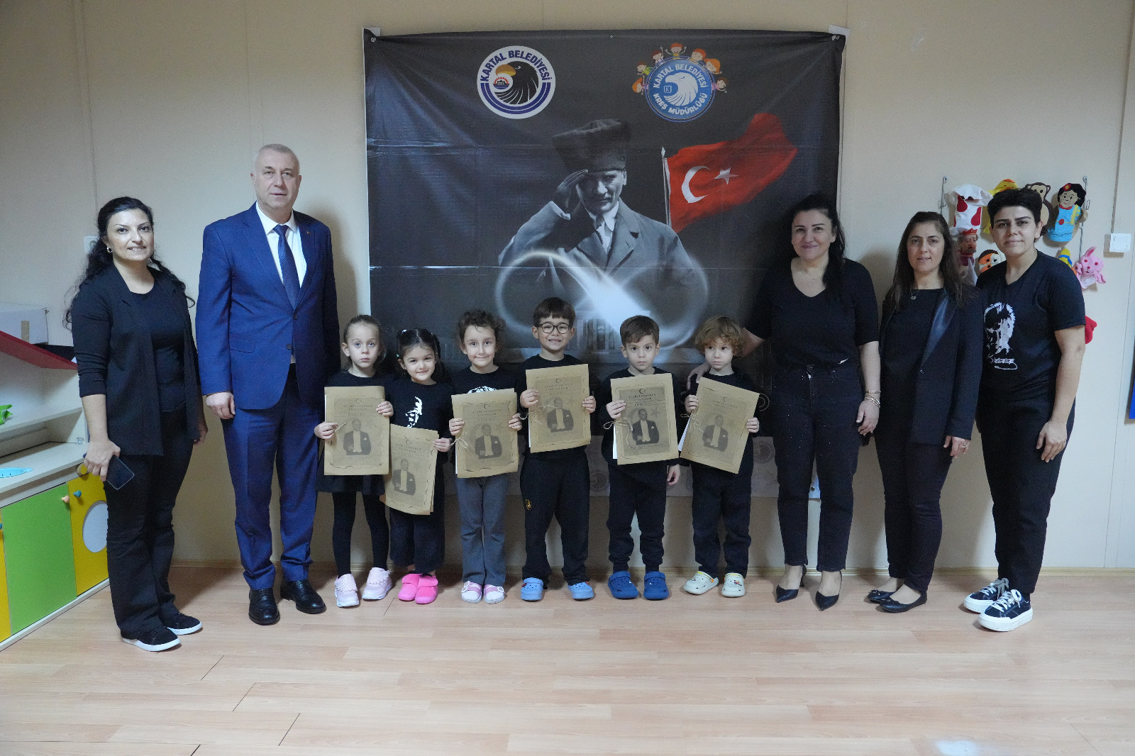 Kartal Belediyesi Kreşlerinden 10 Kasım’a Anlamlı Proje: “Bir Fidan Bin Umut”