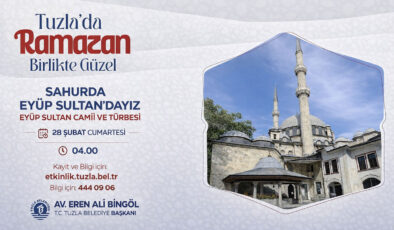 Tuzla Belediyesi’nden ramazana özel sahur gezisi